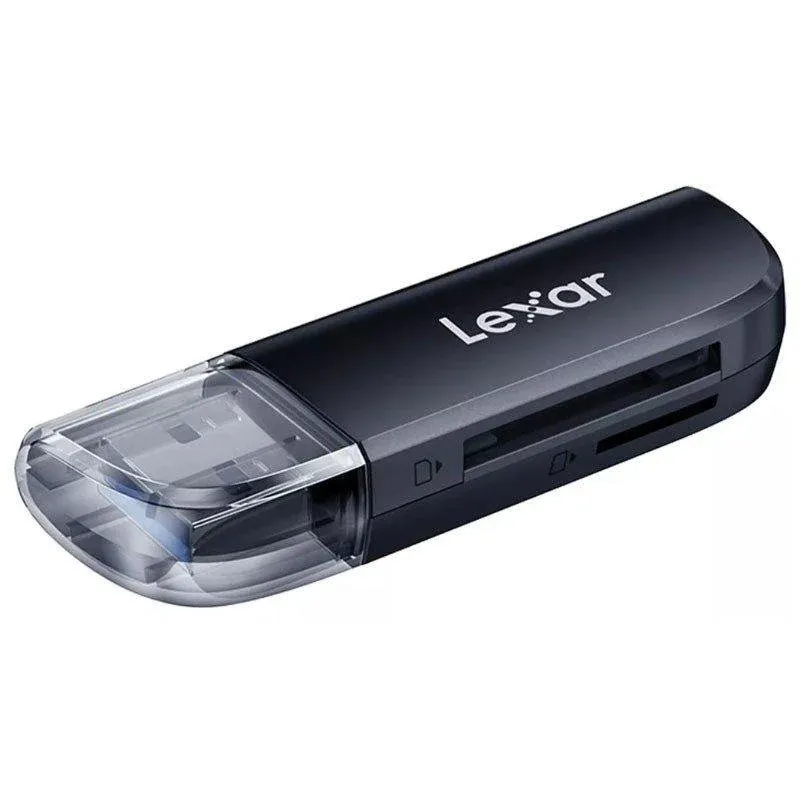 Lexar LRW300 Leitor de Cartões Compacto SD/MicroSD USB 3.2 com Duas Ranhuras