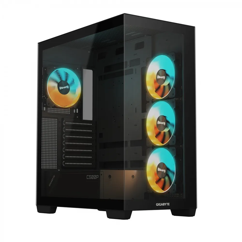 GIGABYTE C500 PANORAMIC STEALTH Midi Tower Preto GB-C500P ST