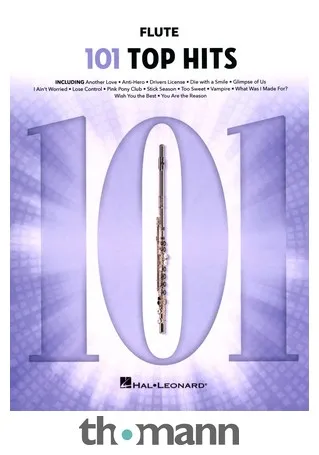 Hal Leonard 101 Top Hits for Flute
