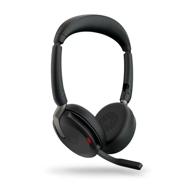 Jabra Evolve2 65 Flex Headset Diadema Bluetooth para Escritório/Centro de Chamadas Preto