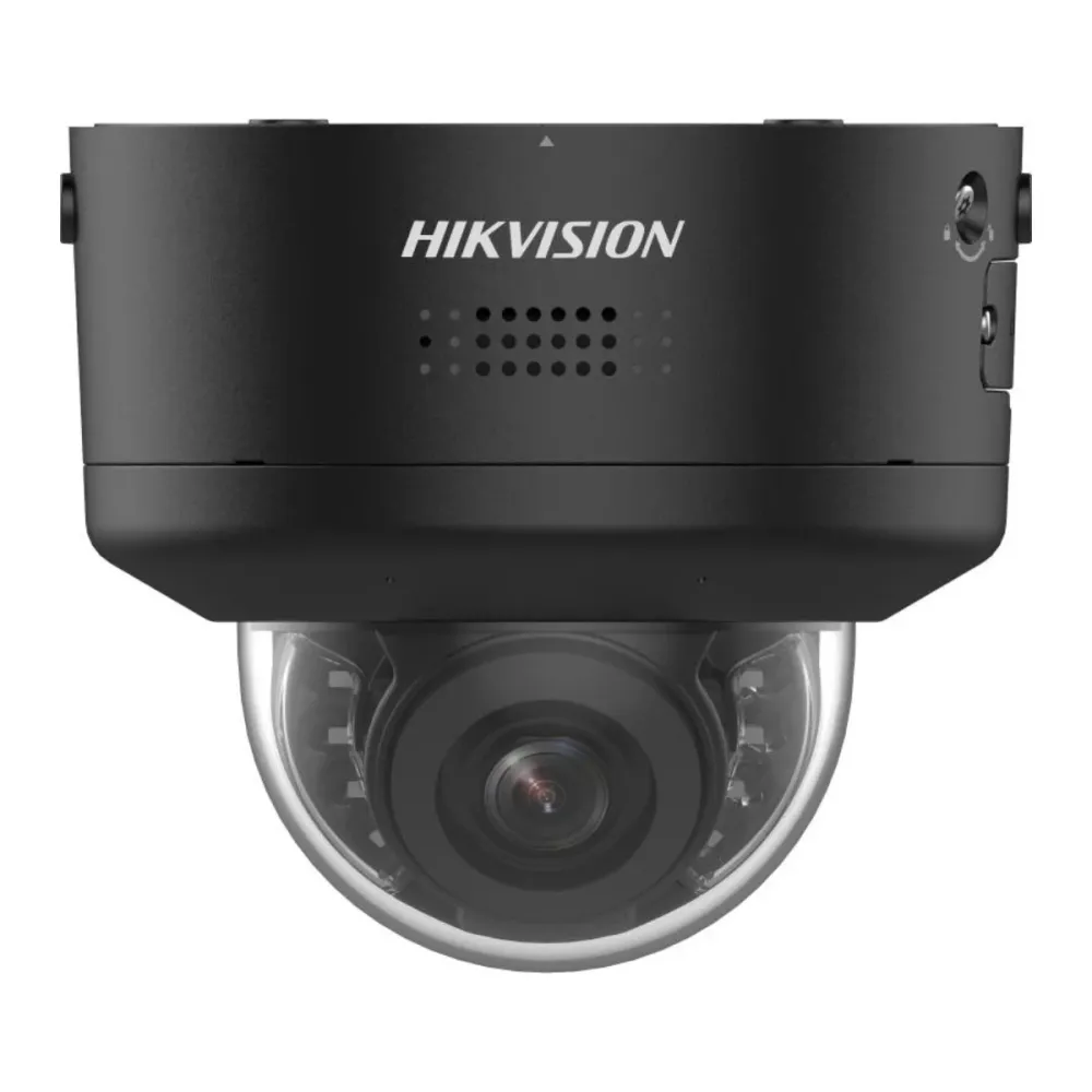 Câmara de Segurança IP Hikvision Pro Dome ColorVu PoE 8Mp 2.8~12mm Exterior IP66 - DS-2CD2787G2H-LIPTRZS2U/SL(2812)BLK