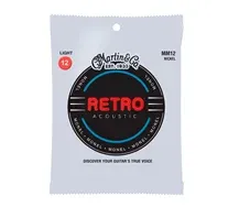 Jogo Cordas Guitarra Acústica Martin MM-12 Retro 012-054