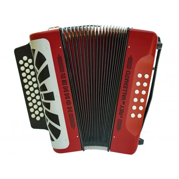Hohner El Rey del Vallenato Vermelho