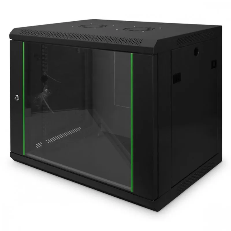 Digitus Dynamic Basic Armário Rack de Parede 19" 9U 505x600x450mm Preto