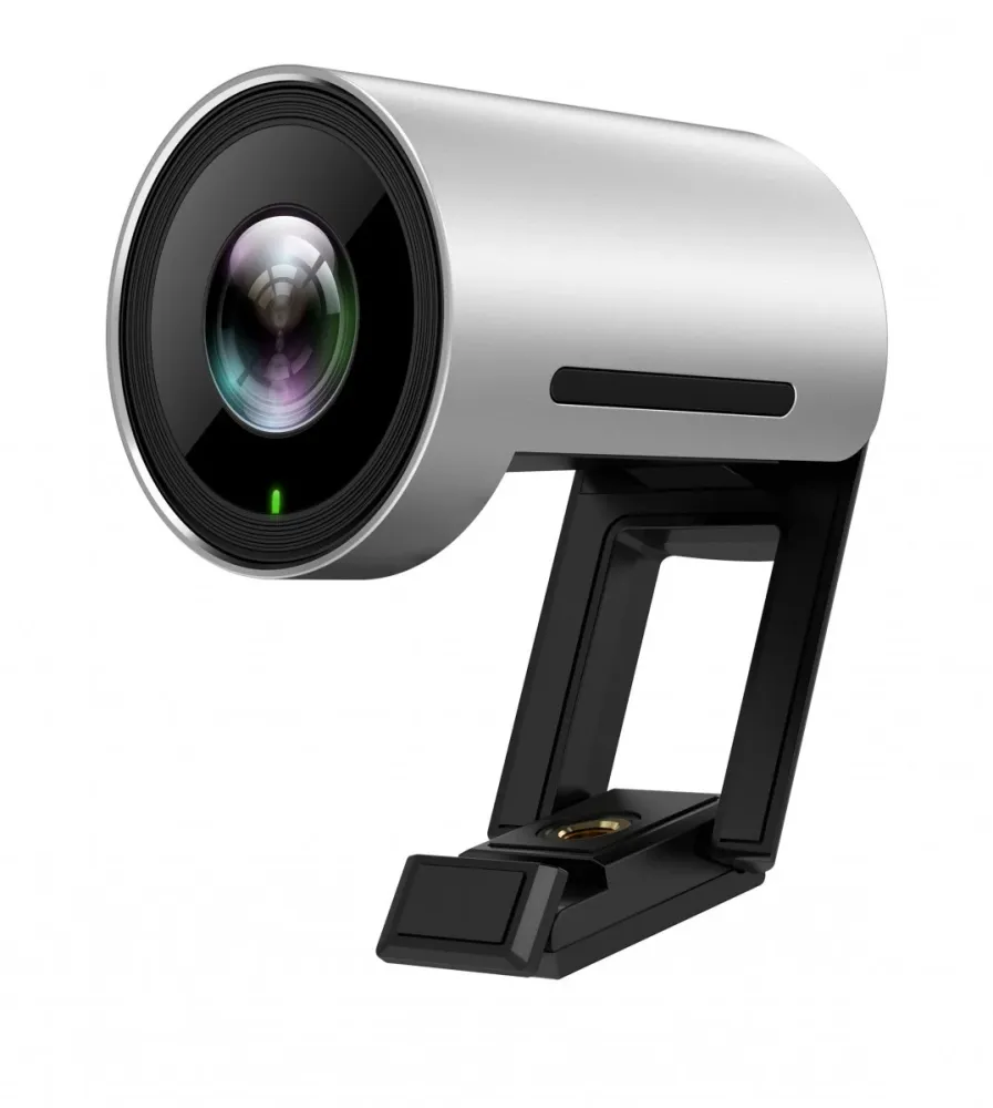 Webcam Yealink UVC30 Room 8,51MP 4K Zoom Digital 3x Preto Prata