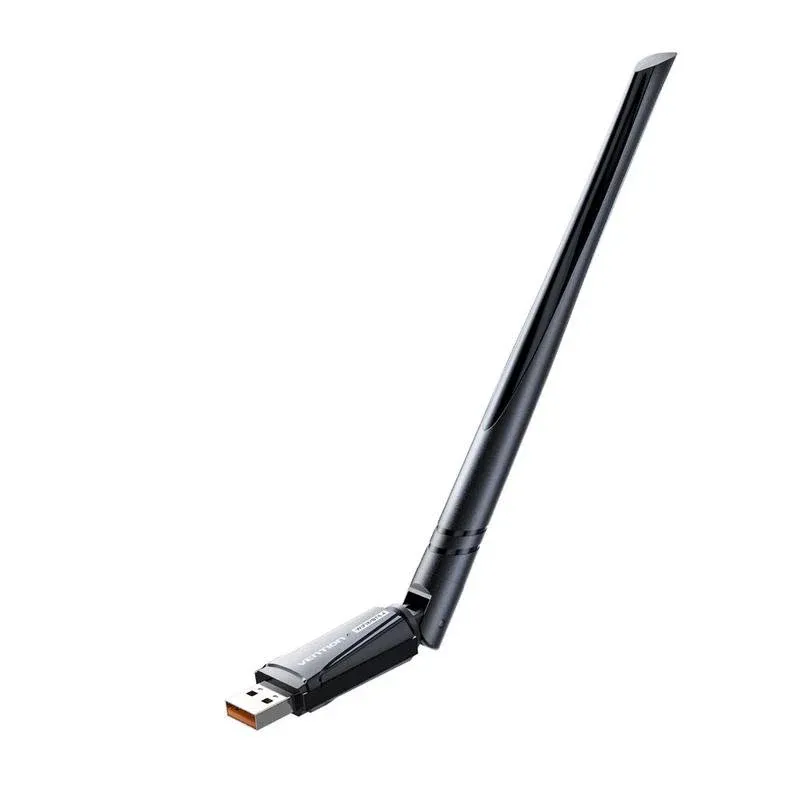 Placa de Rede Vention KDXB0 USB-A 2.0 Wi-Fi 6 AX900M Bluetooth 5.4 Dual Band