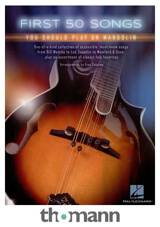 Hal Leonard 50 Songs You Should Mandolin