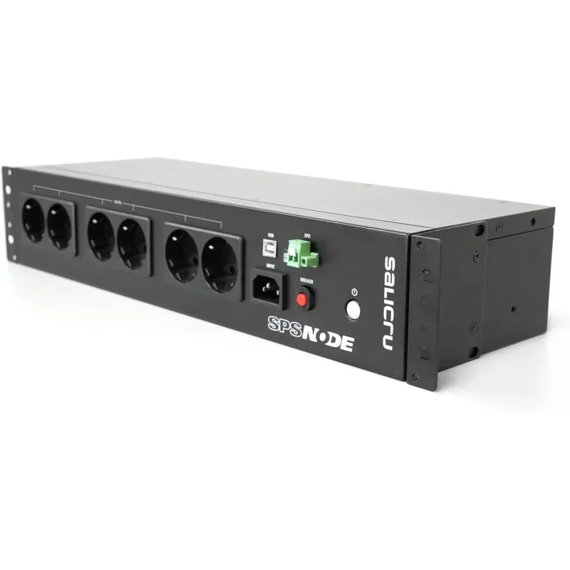 SAI Salicru SPS 900 Node UPS 480W 8 Saídas AC