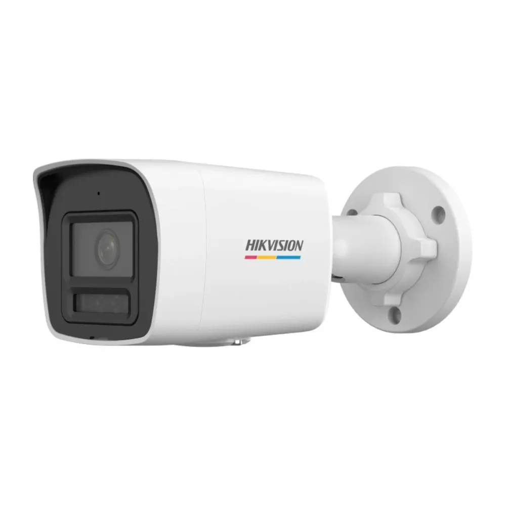 Câmara de Segurança IP Hikvision Value Bullet ColorVu PoE 4MP 4mm Exterior IP67 - DS-2CD1047G2H-LIU(4mm)