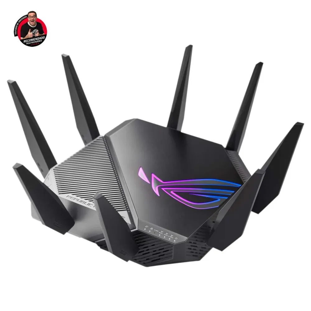 Router Gaming Asus Rapture GT-AXE11000 Tri-Band AiMesh Wireless WiFi6E