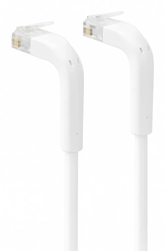 Cabo de Rede Ewent IM1306 CAT.6a U/UTP Slim Flexível 100% Cobre 5m Branco