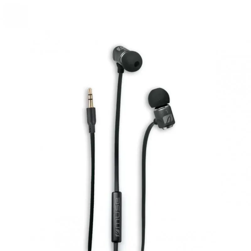 Muse M107CF Auriculares HiFi Pretos