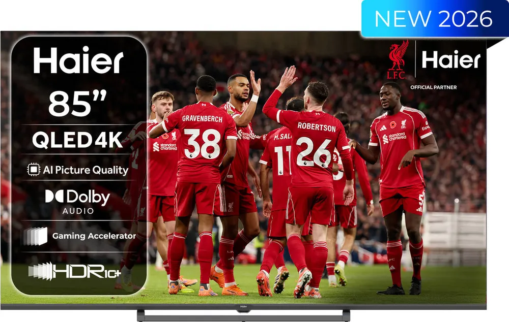 TV HAIER S80 H85S80GUX (QLED - 85'' - 216 cm - 4K Ultra HD - Smart TV)