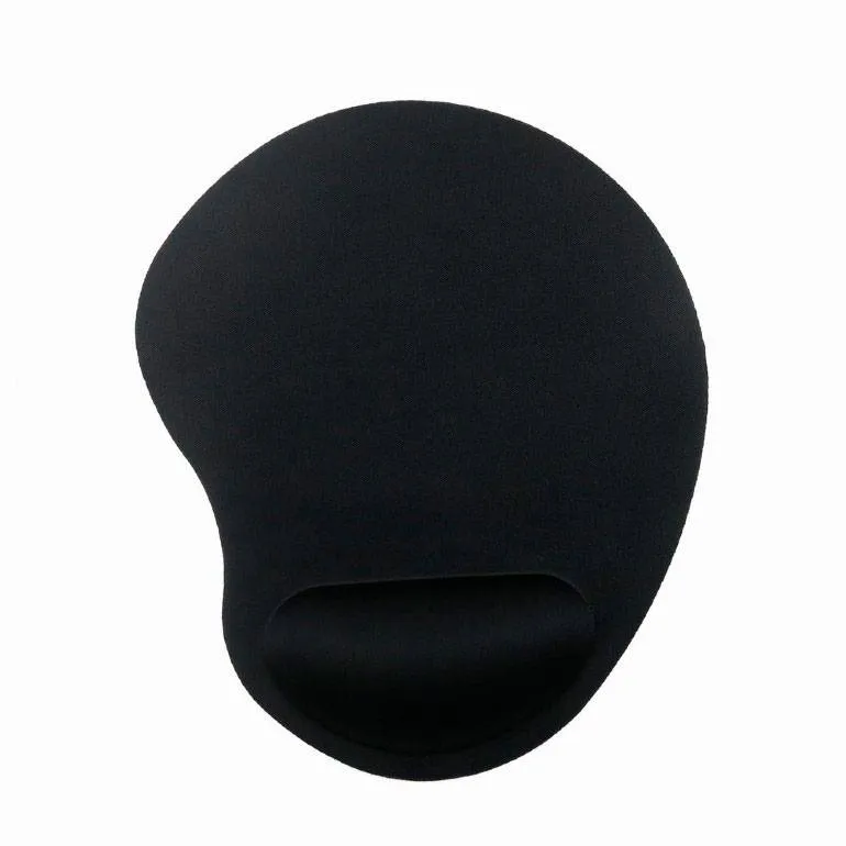 Tapete de Rato (Mousepad) Gembird MP-ERGO-01 com Apoio de Pulso Preto