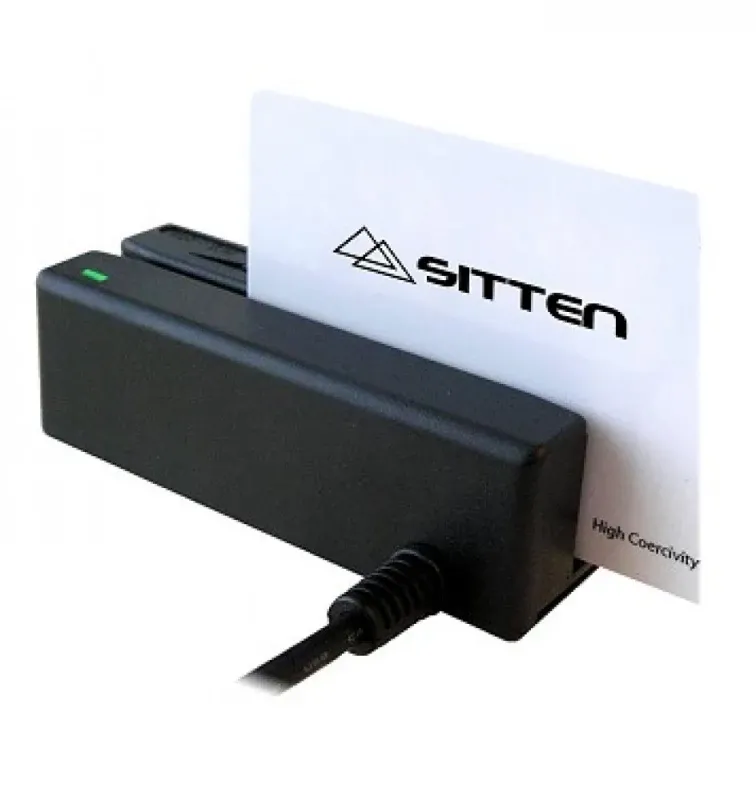 Sitten IDMB USB - Leitor de cartões com banda magnética - USB, 3 pistas