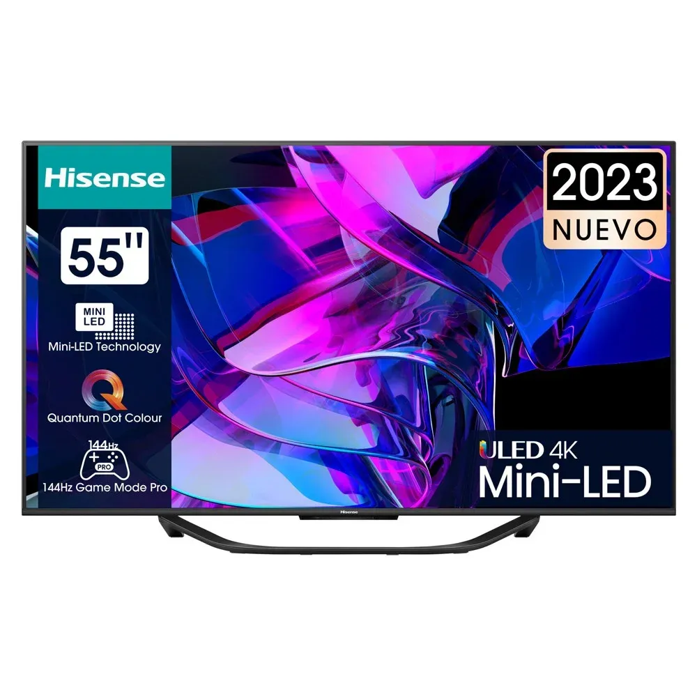 Televisão Smart TV Hisense Série U7KQ (2023) 55" Mini-LED 4K UHD