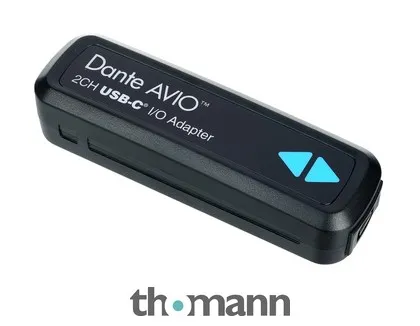 Dante AVIO USB-C IO Adapter 2x2