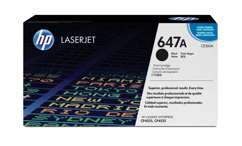TONER NEGRO COLOR LASERJET 649