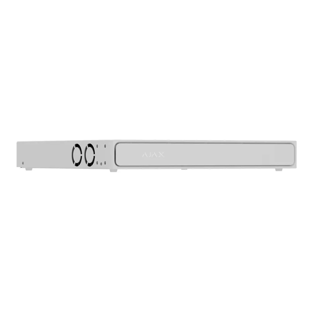 Gravador NVR Ajax NVR216 16 Canais 12MP Branco - AJ-NVR216-HAC-AI-16P-S-W