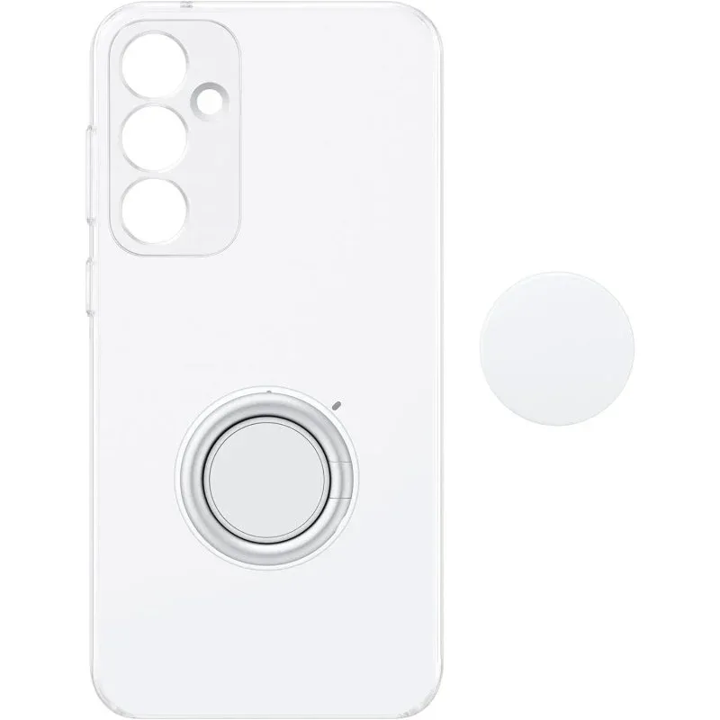 Capa transparente Samsung com anel transparente Galaxy S23 FE