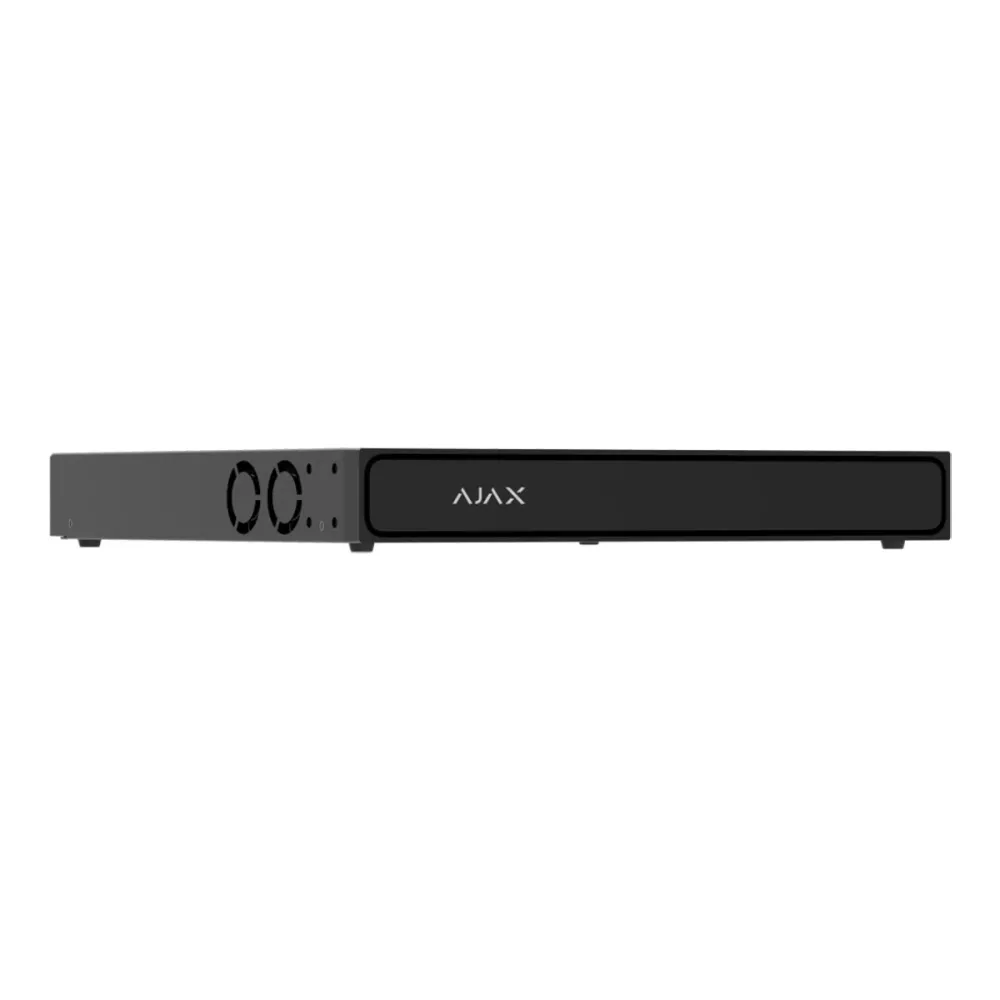 Gravador NVR Ajax 8 Canais 4K PoE Preto - AJ-NVR208-HAC-AI-8P-S-B