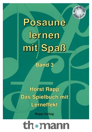 Horst Rapp Verlag Posaune lernen mit Spaß 3