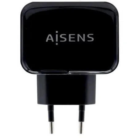 Carregador 2x USB 5V/3.4A 17W AI (Preto) - AISENS