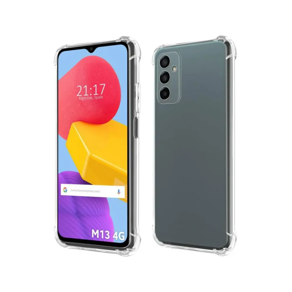 Silicone Reforçado Samsung Galaxy M13 4G Transparente
