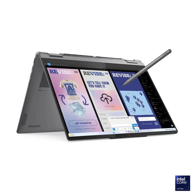 Portátil Lenovo Yoga 7 2-in-1 14" Ultra 7 258V 32GB 1TB Arc 140V 2.8K OLED W11