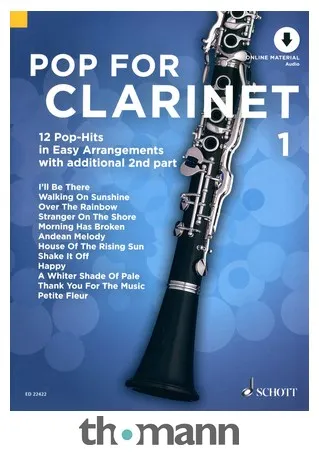 Schott Pop For Clarinet 1