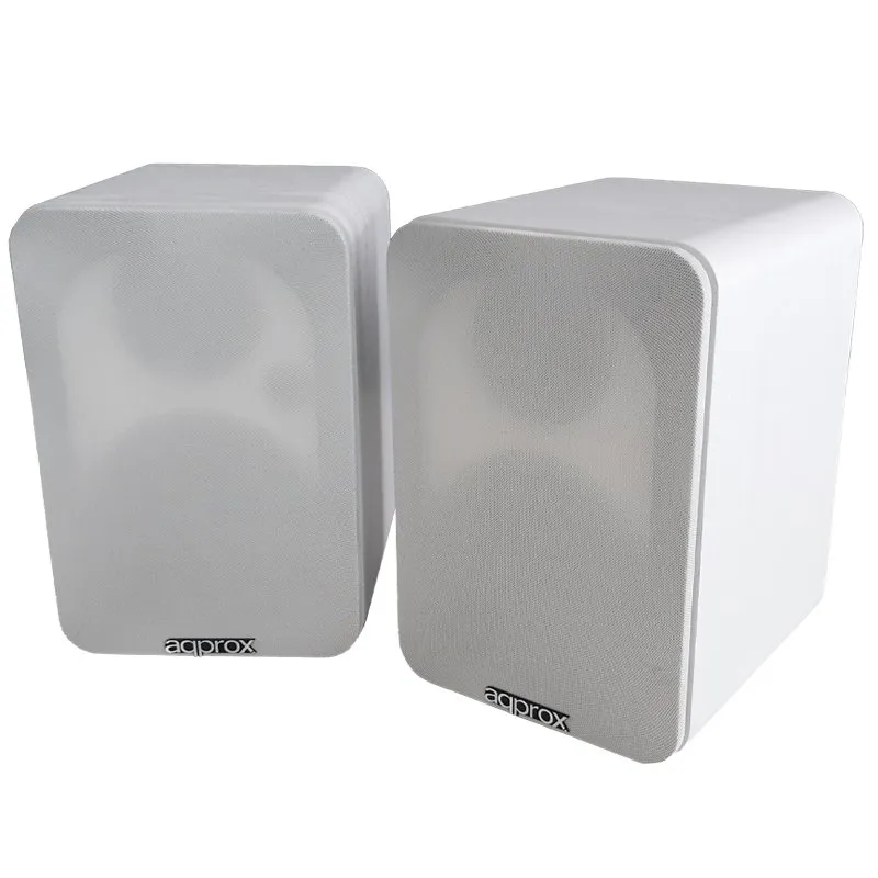 Approx Vision APPSPK02WH Altifalantes Sem Fios Brancos com 2 Suportes de Parede