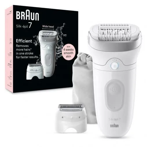 Depiladora Silk-épil 7 7-041 (Cinzento/Branco) - BRAUN