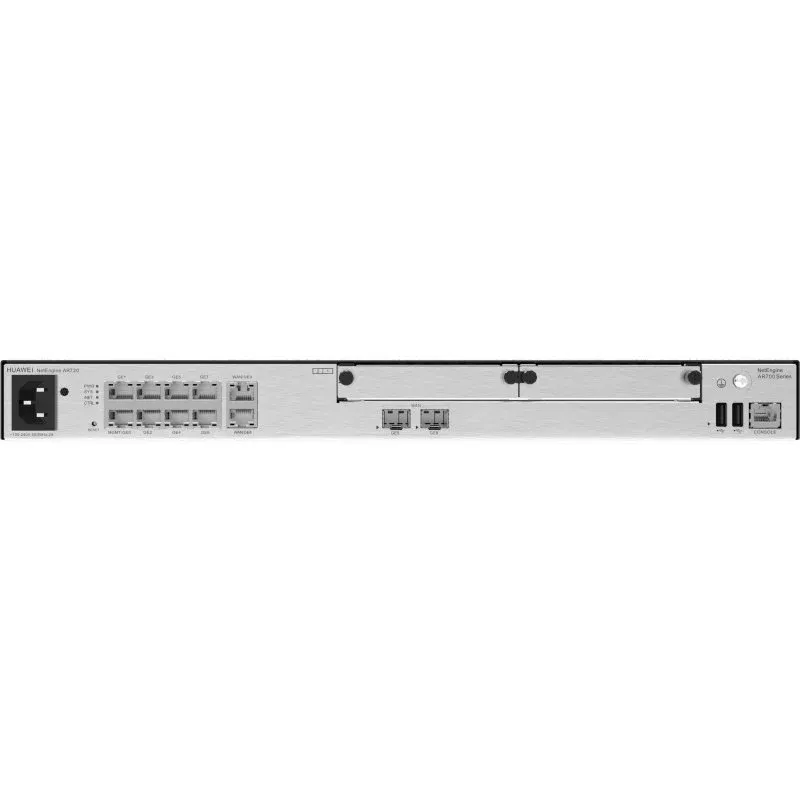Router HUAWEI eKit AR720 Ethernet WAN Gigabit 1U Segurança Avançada 4GB/1GB Flash