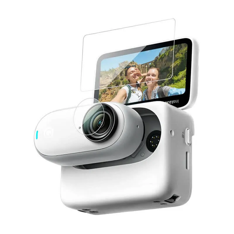 Telesin Vidro temperado para câmera de ação Insta360 GO 3/GO 3S acessório para câmera