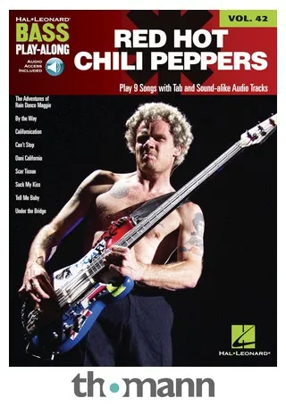Hal Leonard Bass Play-Along Chili Peppers