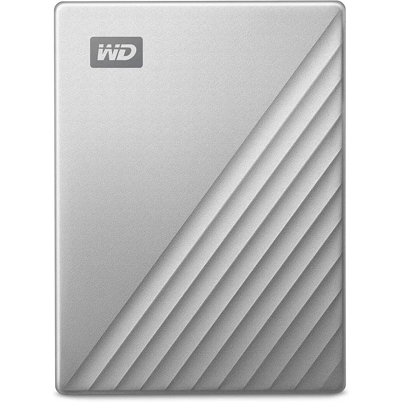 WD My Passport Ultra 4TB 2.5" USB-C Prateado