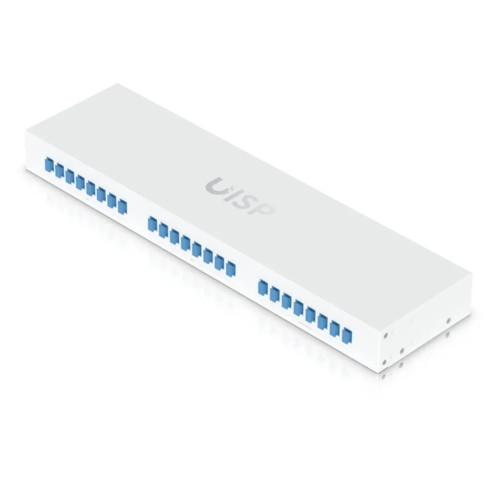 Módulo de Multiplexador WDM Ubiquiti XGS/PON/GPON 8 Portas Branco - UACC-UF-WDM-XGS