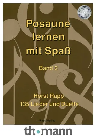 Horst Rapp Verlag Posaune lernen mit Spaß 2