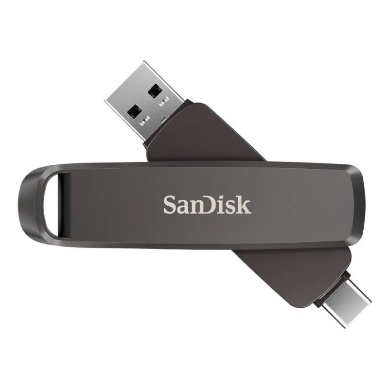 Pen Drive Pen USB SanDisk Extreme PRO Dual Drive 256GB USB-C USB-A 1000MB/s