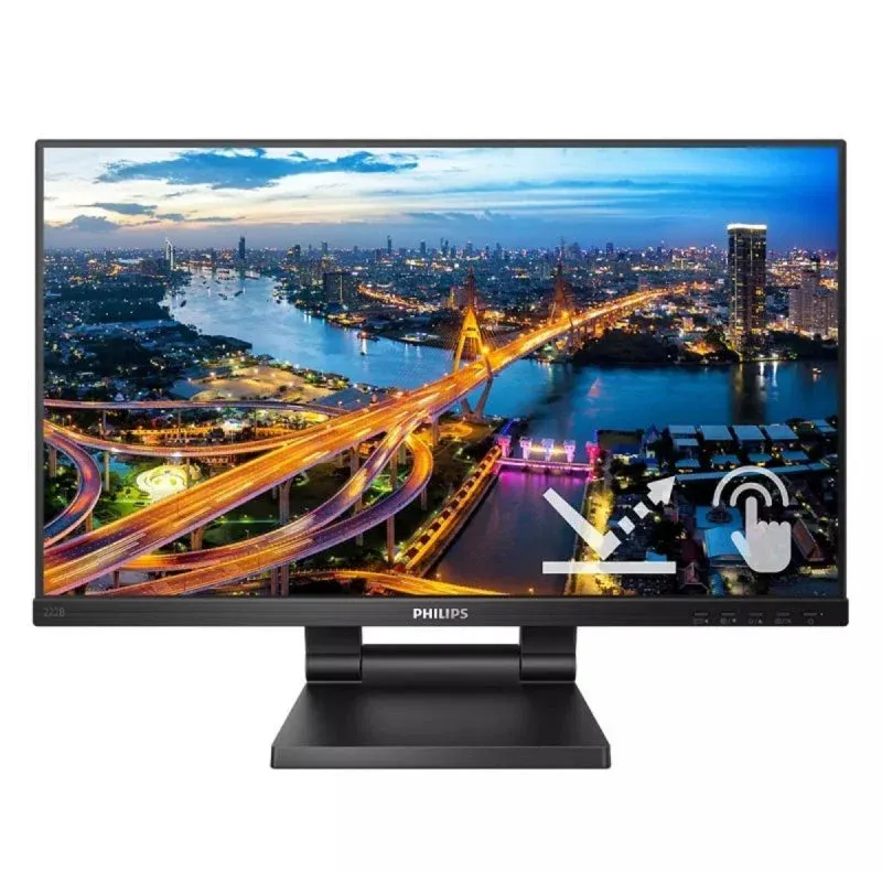 Philips 222B1TC/00 Monitor 21.5" Multi-tátil 10 Pontos IPS Full HD Antirreflexo