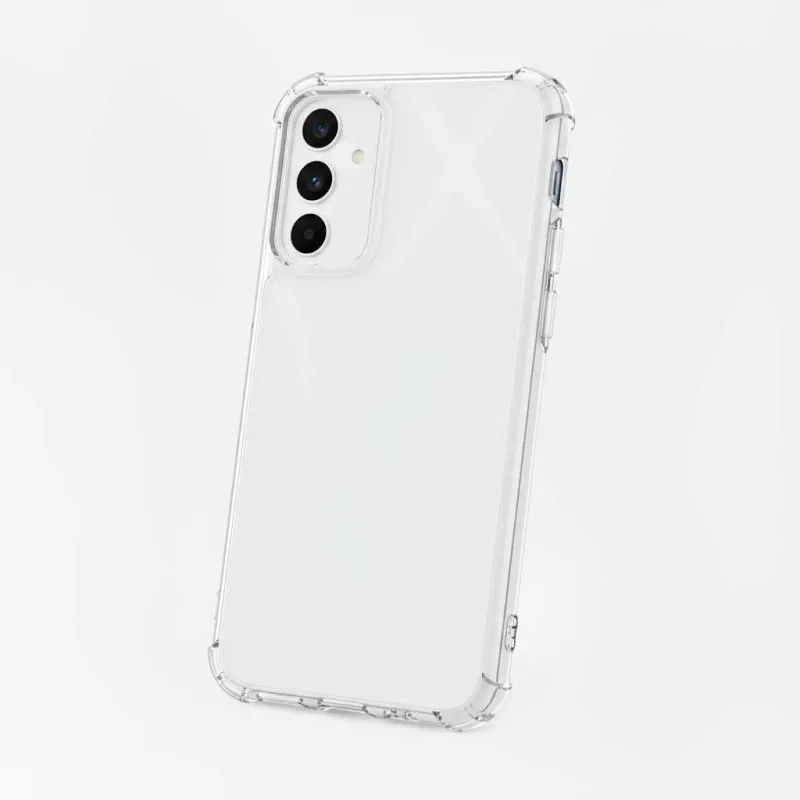 Funda para móvel Reforçada Transparente Silicone TPU Esquinas Elevadas para Samsung Galaxy S24