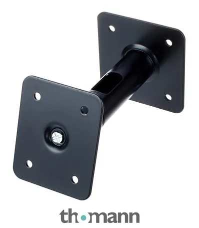K&M 24185 Universal Wall Holder BK