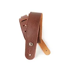 Correia guitarra couro D'Addario 20GL01 Slim Garment Brown