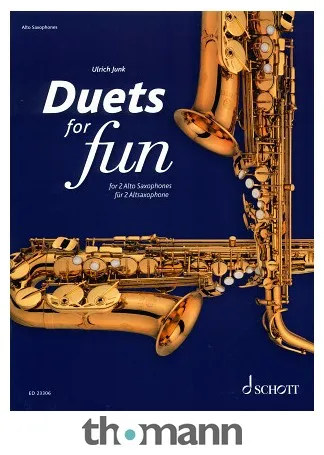 Schott Duets for Fun Alto Saxophone
