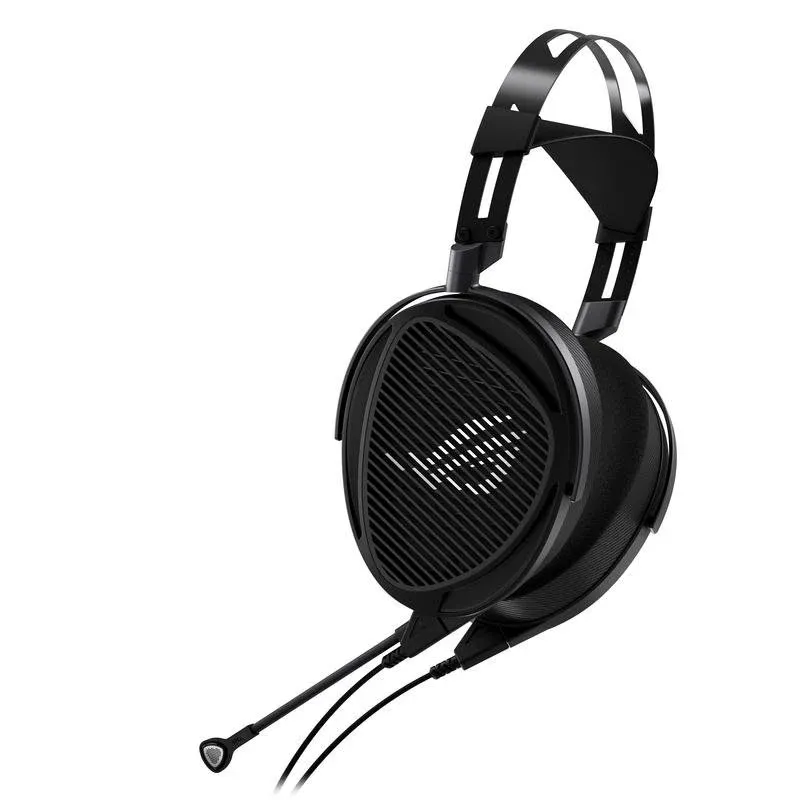 Auscultador gaming com fio ASUS ROG Kithara com controlos integrados e microfone removível, preto