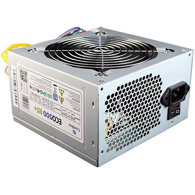 Fonte Alimentação CoolBox ECO500 85+ 300W 80 Plus Bronze