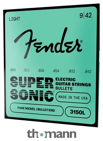 Fender 3150L Pure Nkl Bullet End 9-42