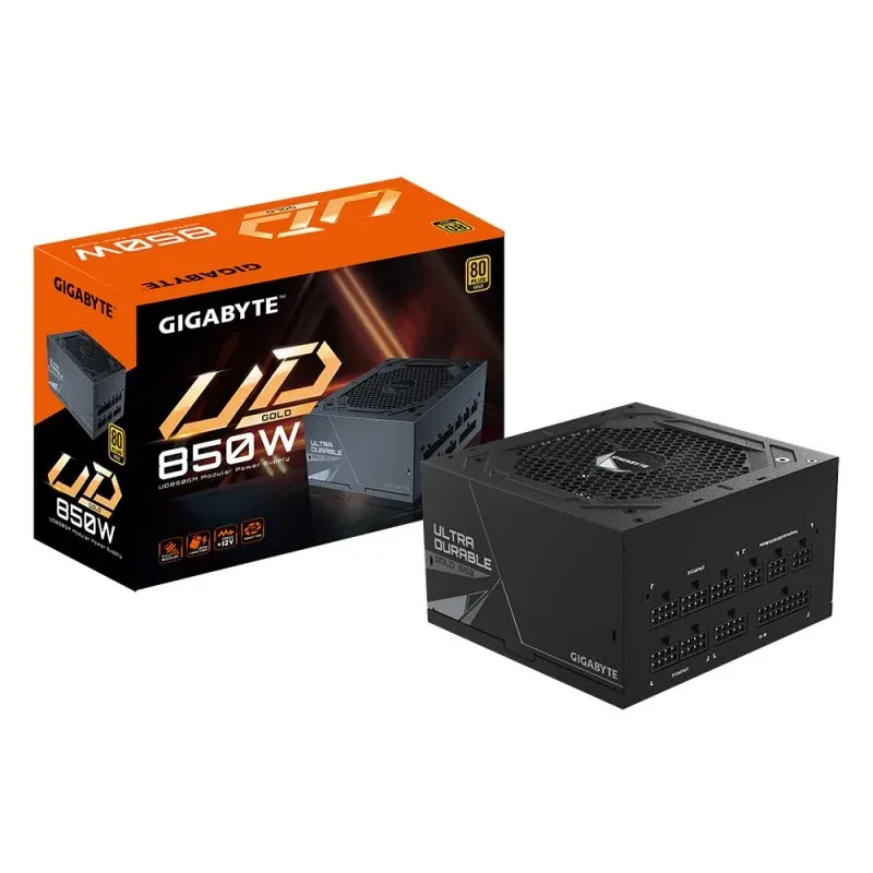 Fonte Alimentação Gigabyte GP-UD850GM 850W 80 Plus Gold Modular