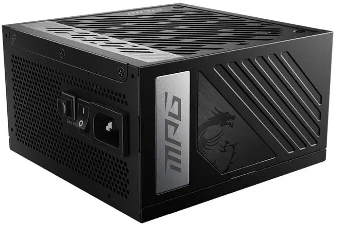 Fonte Modular MSI MPG A850G 850W 80+ Gold PCIE5