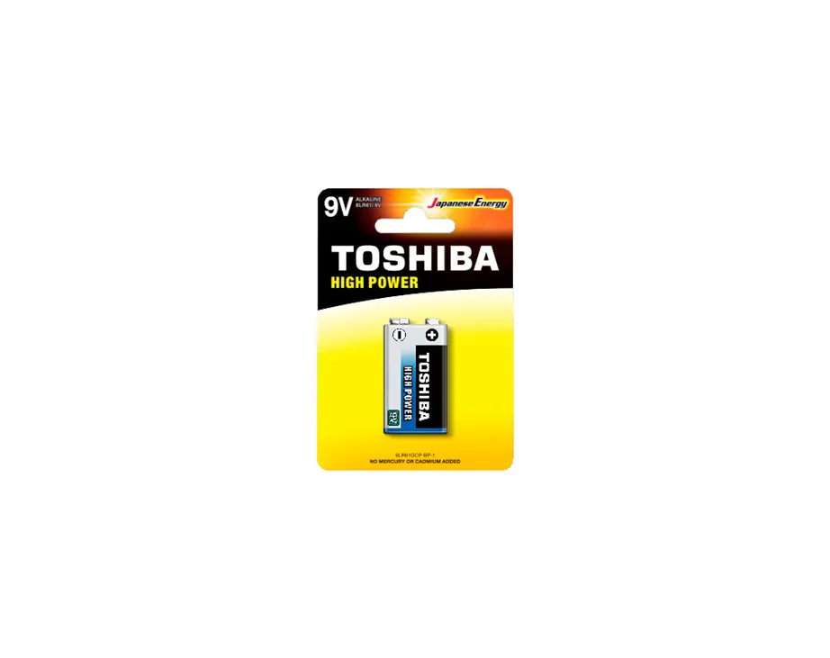 Pilha Toshiba 6LR61GCP BP-1 9 Volts